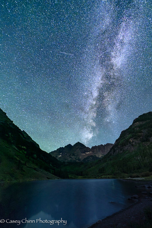 Starry Night at Maroon Lake