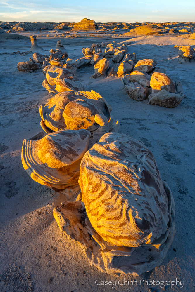 Cracked Eggs, Bisti Badlands New Mexico