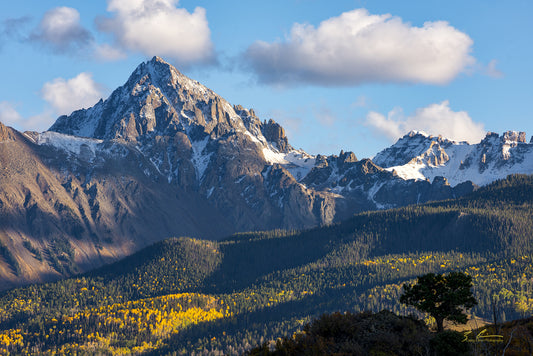 Evening at Mount Sneffels - Canvas