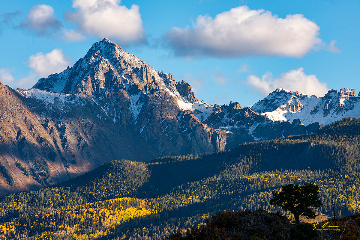 Evening at Mount Sneffels