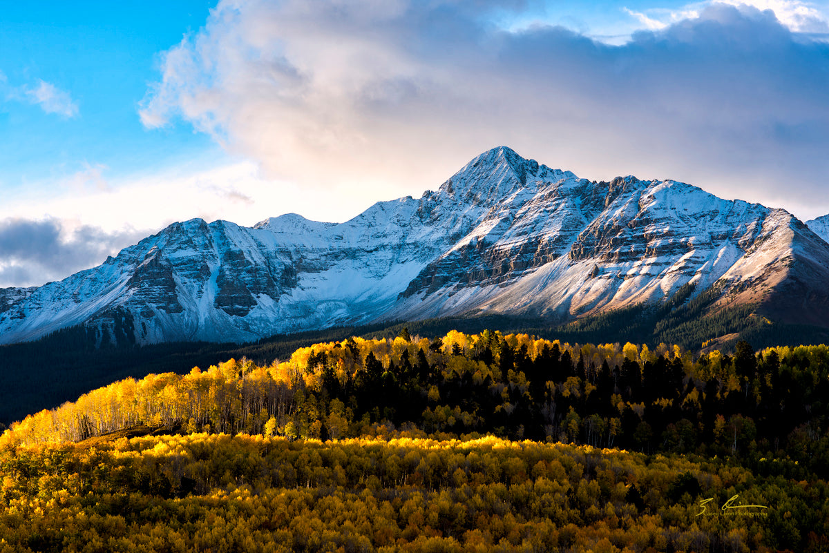 Sunrise on Wilson Peak