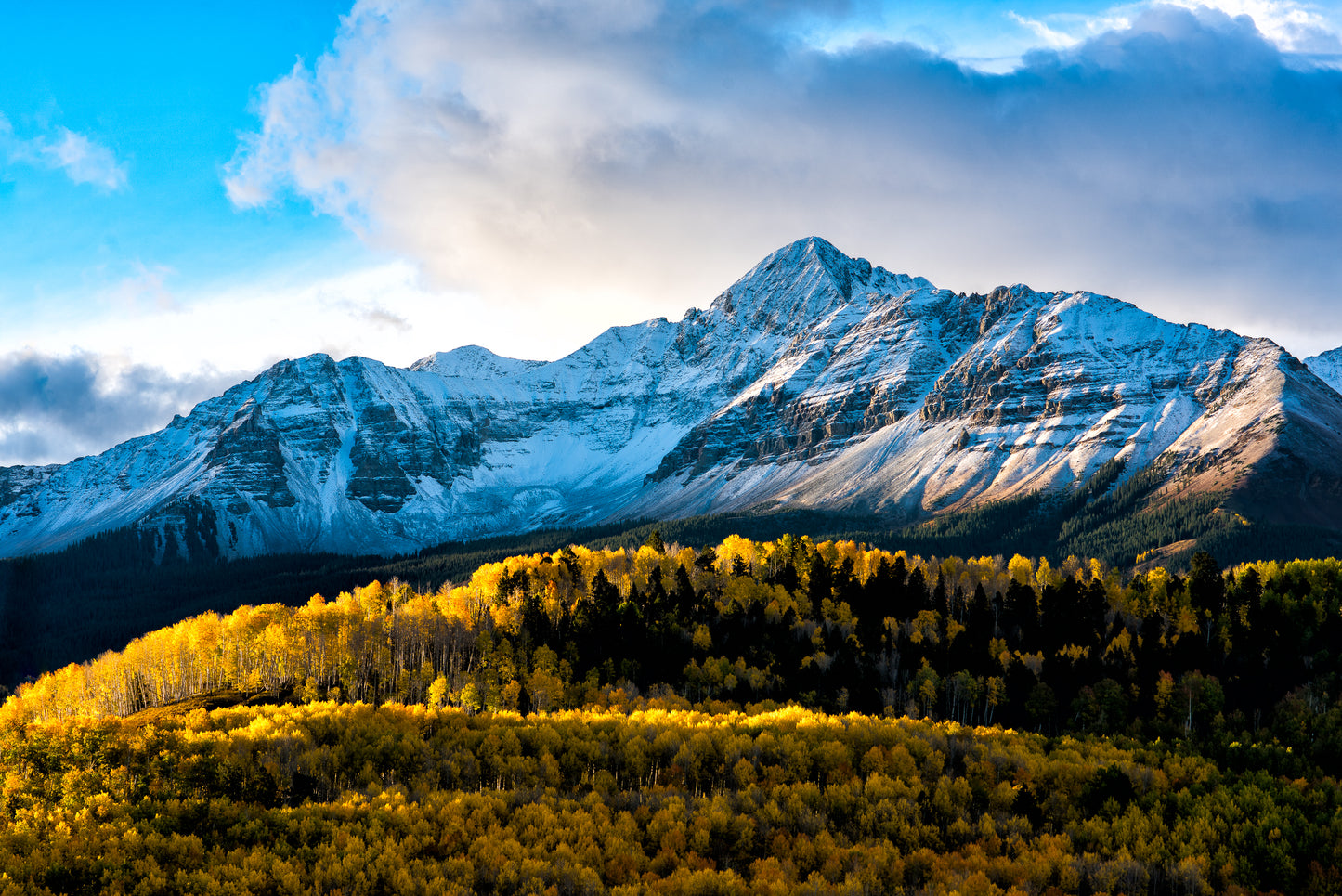Sunrise on Wilson Peak - Traditional Photo Print