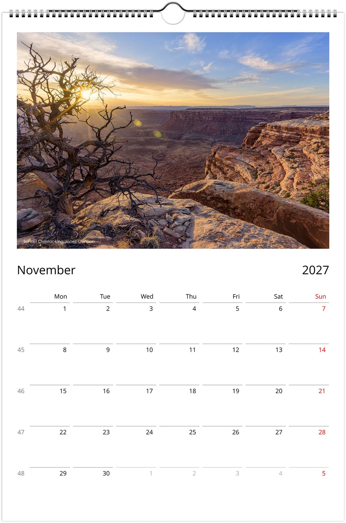 Endangered Utah Special Edition Calendar